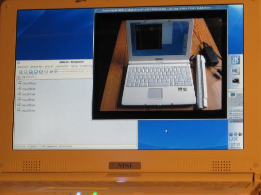 Picture of the laptop